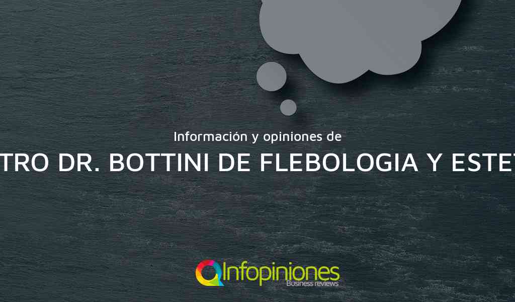 Información y opiniones sobre CENTRO DR. BOTTINI DE FLEBOLOGIA Y ESTETICA de CIUDAD AUTÓNOMA DE BUENOS AIRES